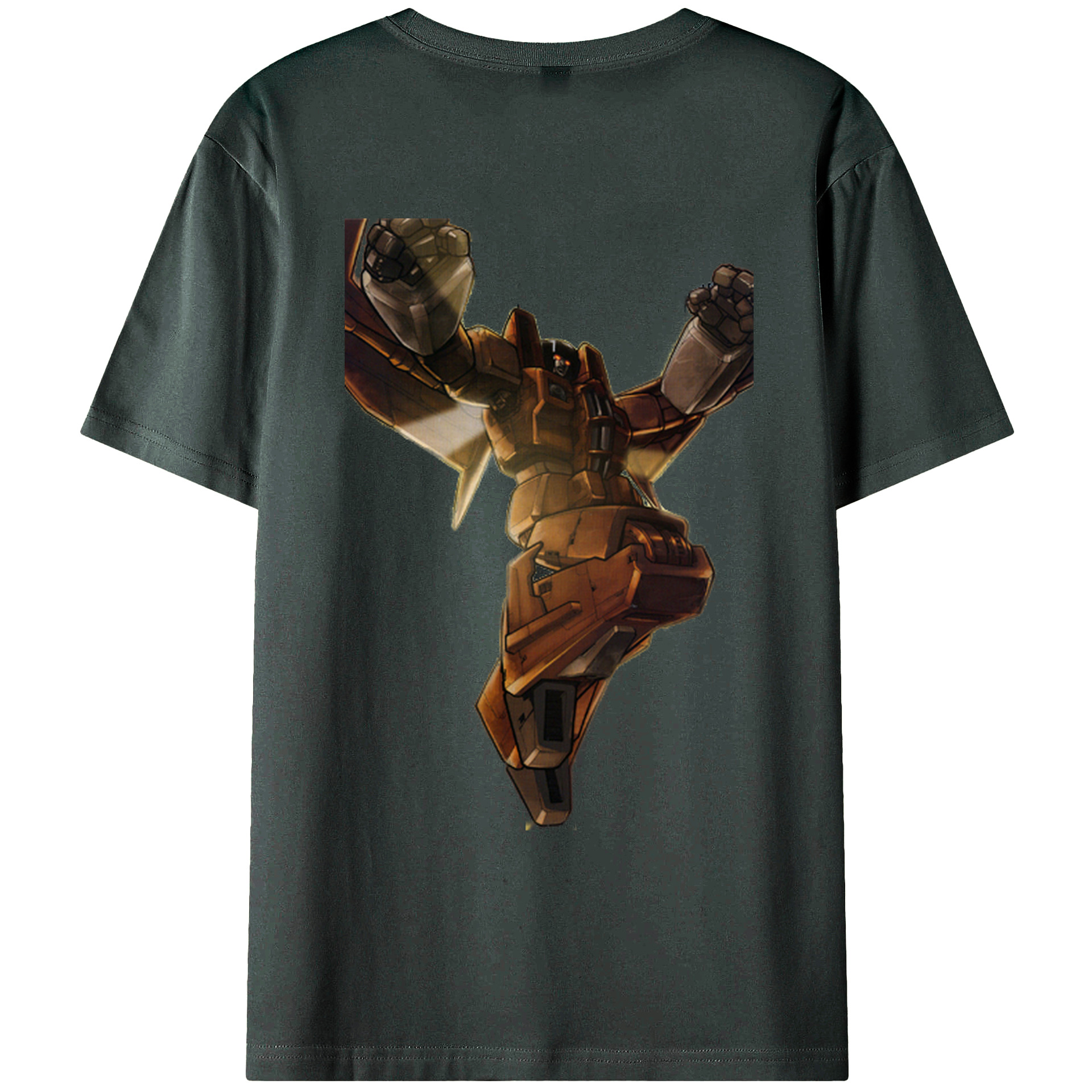 （画像用）  綿100％ メンズ半袖Tシャツ（バックプリント） 通気性